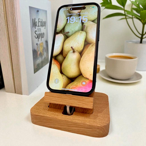 Phone charging stand USB-C - iPhone, Samsung, Pixel docking station - Personalisable