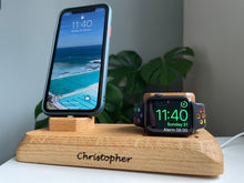 iPhone and Apple Watch charging station