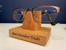 Glasses, spectacle holder